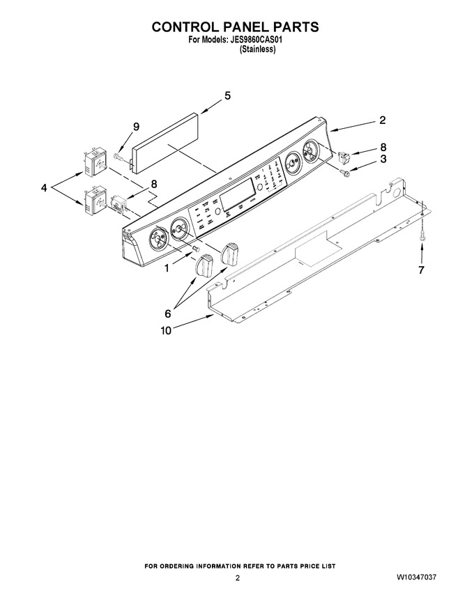 Diagram for JES9860CAS01