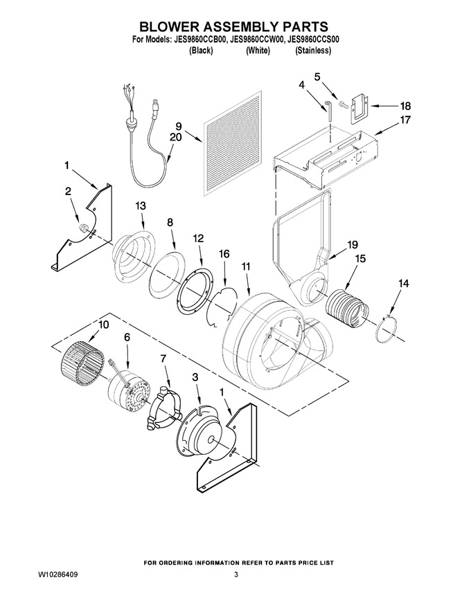 Diagram for JES9860CCS00