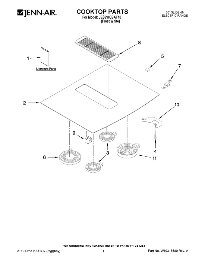 Diagram for JES9900BAF18