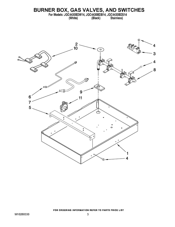 Diagram for JGC4430BDS14