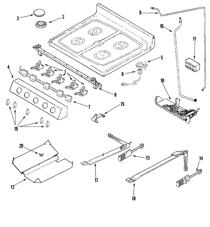 Diagram for JGR8875RDW