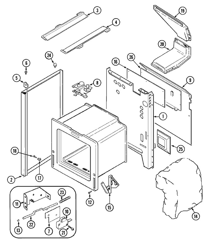 Diagram for MGR5880BDW