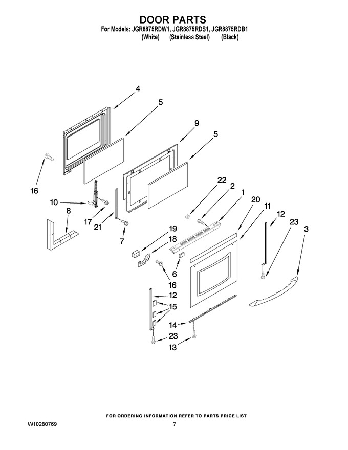 Diagram for JGR8875RDW1