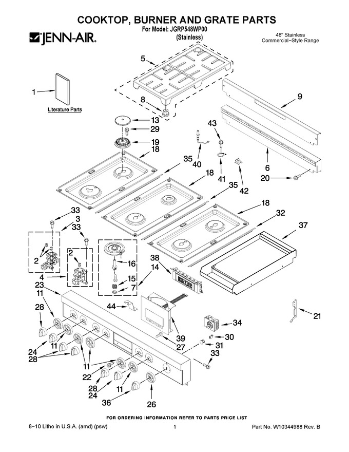 Diagram for JGRP548WP00