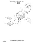 Diagram for 09 - 30`` Internal Oven Parts