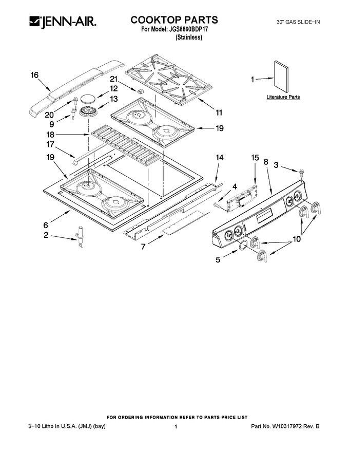 Diagram for JGS8860BDP17