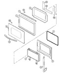 Diagram for 03 - Door (upper&lower)