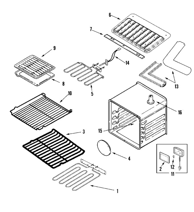 Diagram for JJW8630DDQ