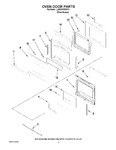 Diagram for 02 - Oven Door Parts