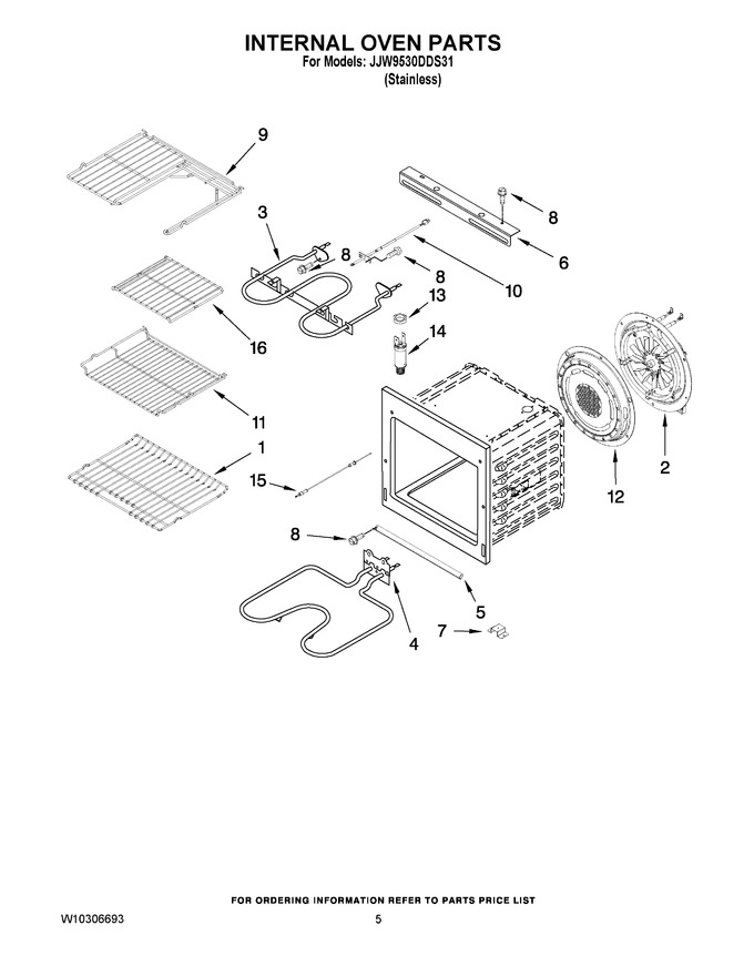 Diagram for JJW9530DDS31