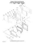 Diagram for 03 - Upper Oven Door Parts