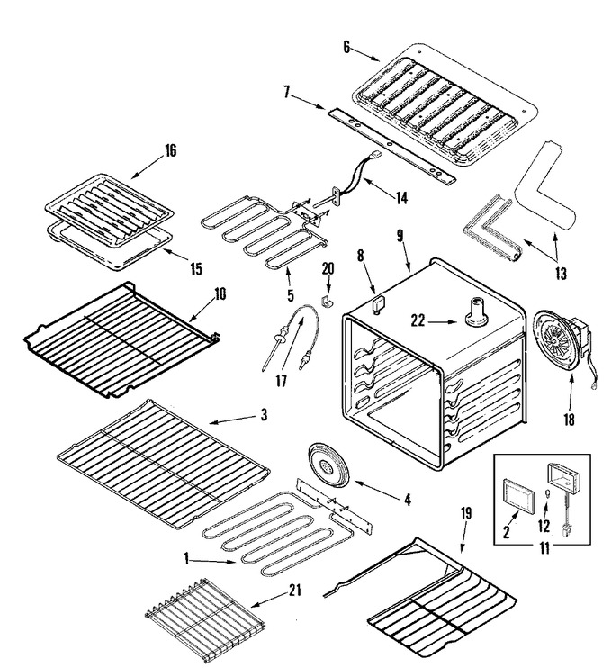 Diagram for JJW9630DDW