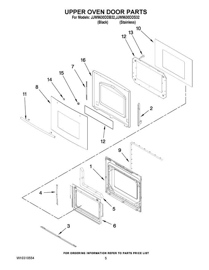 Diagram for JJW9630DDB32