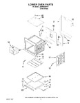 Diagram for 02 - Lower Oven Parts