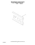 Diagram for 05 - Microwave Door Parts