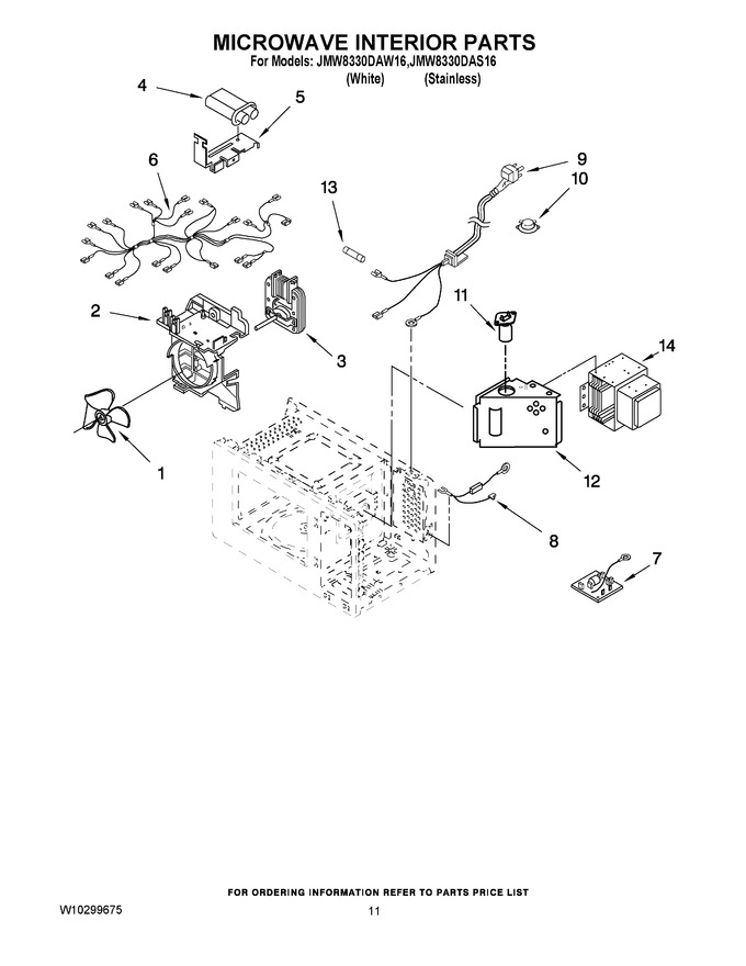 Diagram for JMW8330DAW16