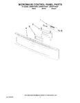 Diagram for 05 - Microwave Control Panel Parts