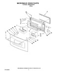 Diagram for 07 - Microwave Door Parts