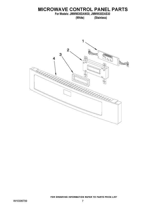 Diagram for JMW9530DAW30