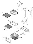 Diagram for 11 - Shelves & Accessories (freezer)