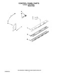 Diagram for 05 - Control Panel Parts