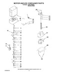 Diagram for 09 - Motor And Ice Container Parts