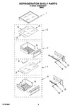 Diagram for 07 - Refrigerator Shelf Parts