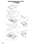 Diagram for 07 - Refrigerator Shelf Parts