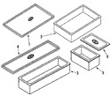 Diagram for 01 - Drawer Pans (accessory Only)