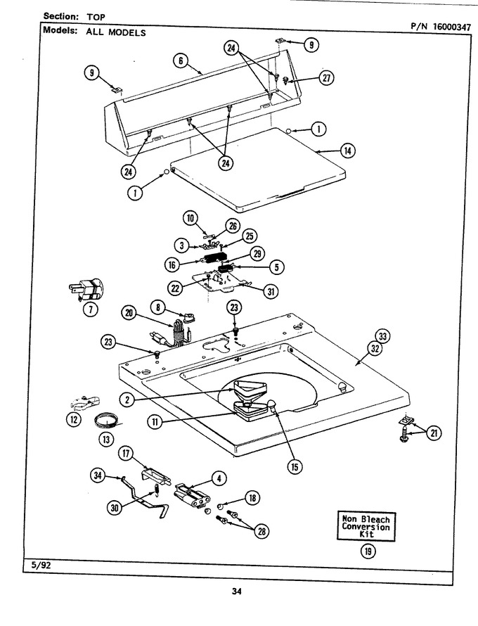 Diagram for LAT9200BAW