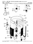 Diagram for 12 - Inner/outer Tub,agitator & Wtr Levl Swth