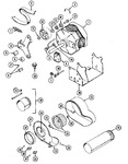 Diagram for 09 - Motor-dryer & Blower (lsg7804aam & Abm)
