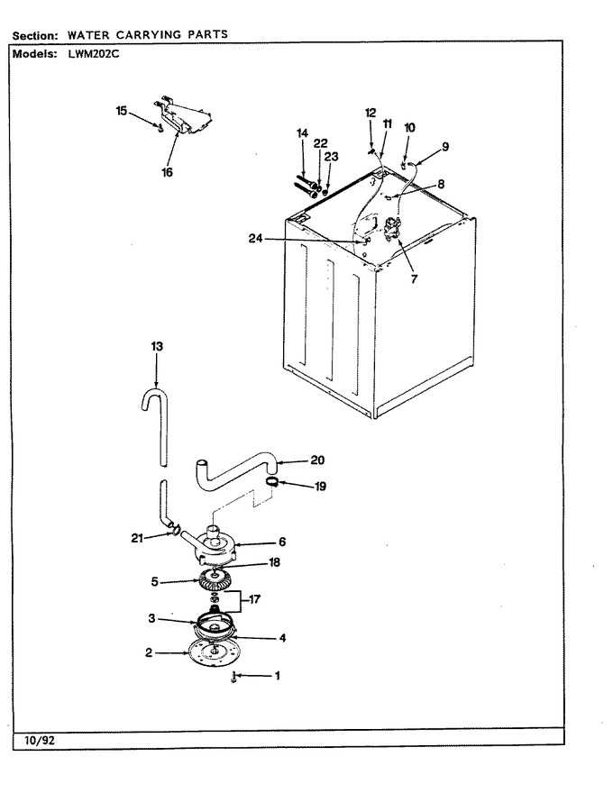 Diagram for LWM202AC