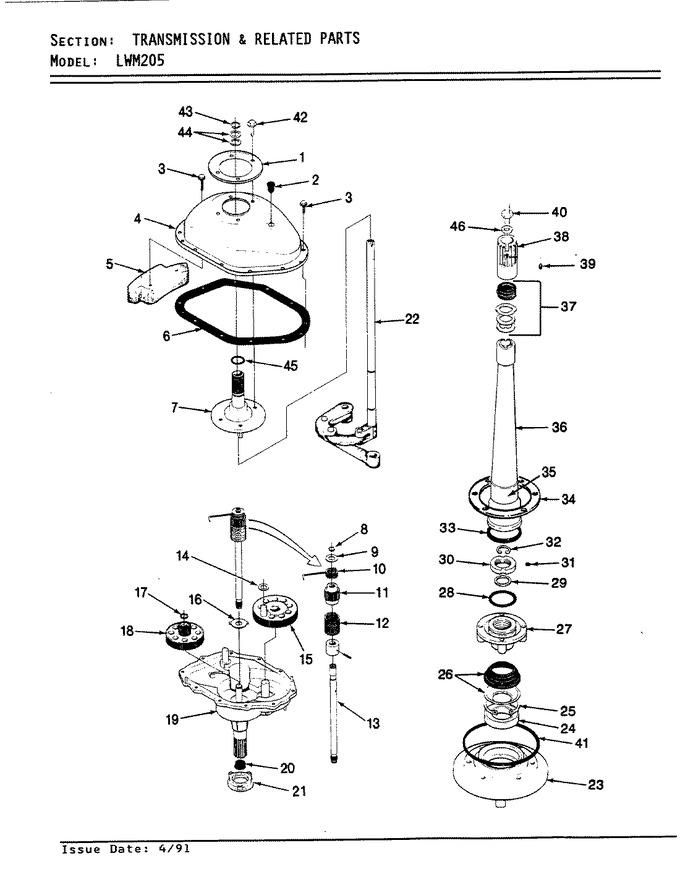 Diagram for LWM205W