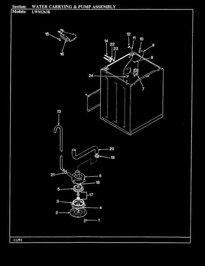 Diagram for LWM263KW