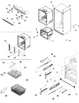 Diagram for 08 - Interior Cabinet & Freezer Shelves