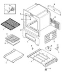 Diagram for 05 - Oven/base