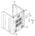 Diagram for 05 - Cabinet-rear