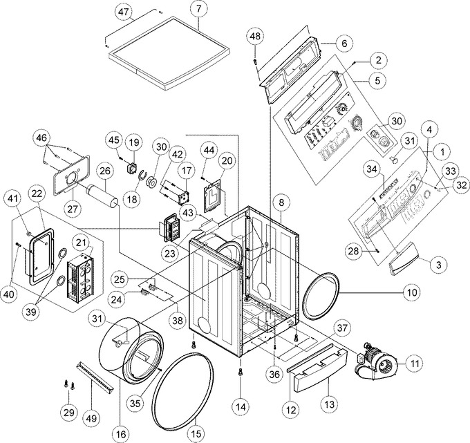 Diagram for MDE2440BGW