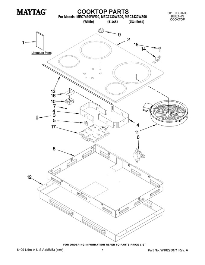 Diagram for MEC7430WW00