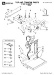 Diagram for 01 - Top And Console Parts