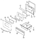 Diagram for 03 - Door/drawer (agw)