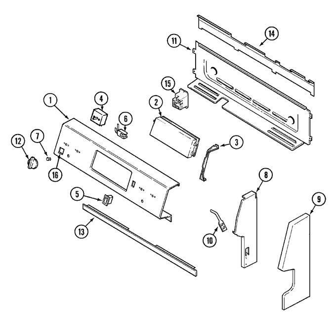 Diagram for MER5570ACW