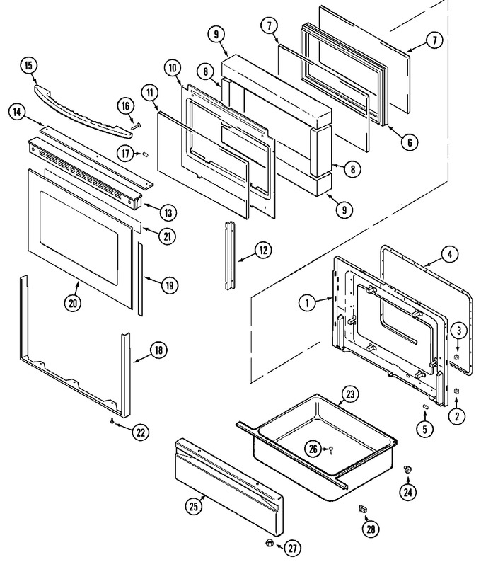 Diagram for MER5750AAW