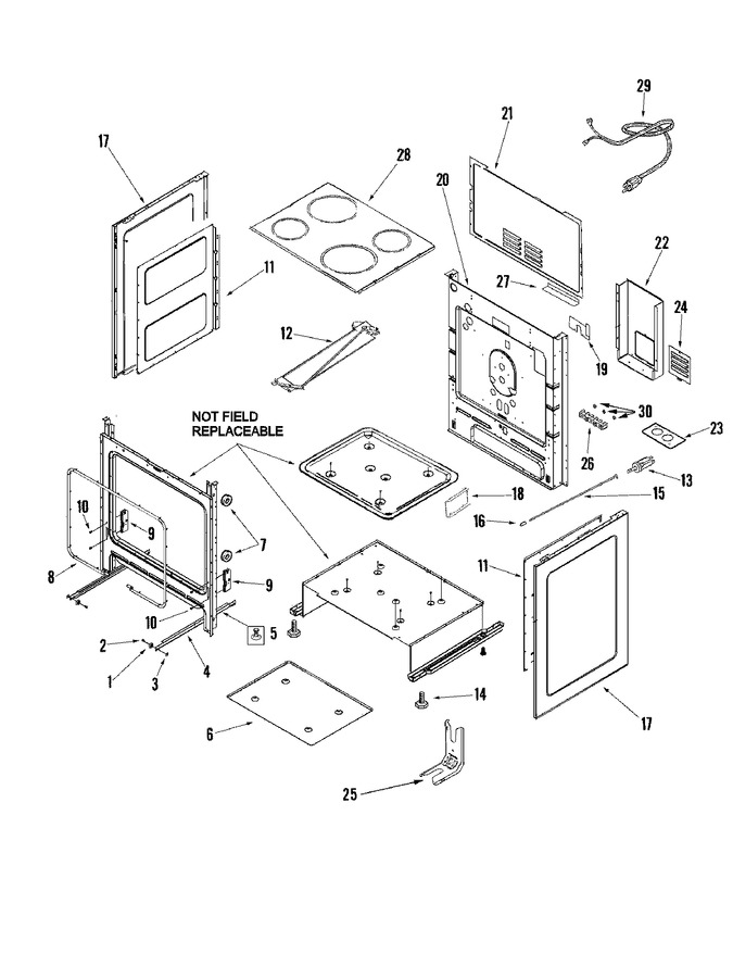 Diagram for MER5555RCW