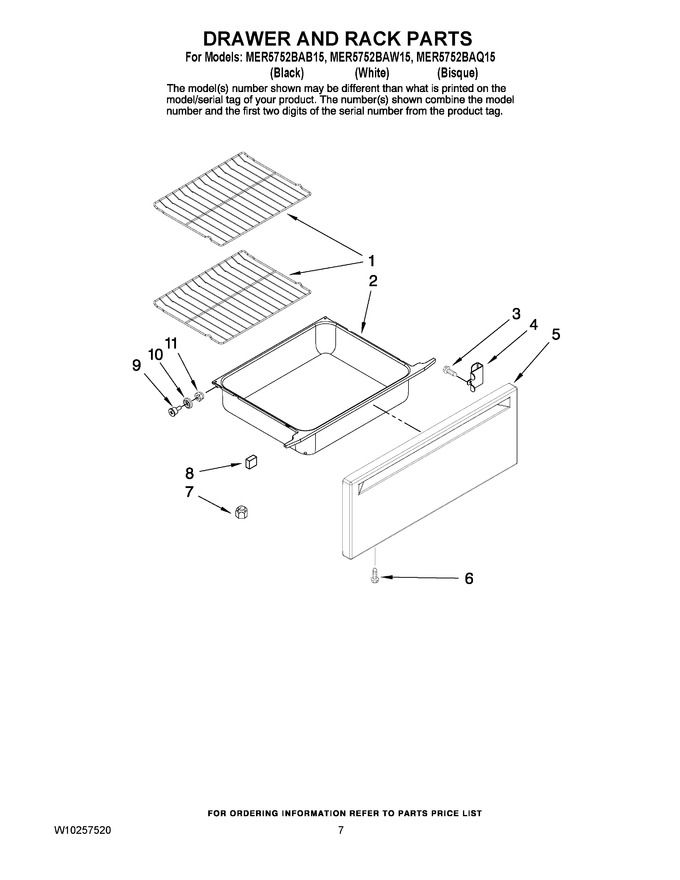 Diagram for MER5752BAQ15