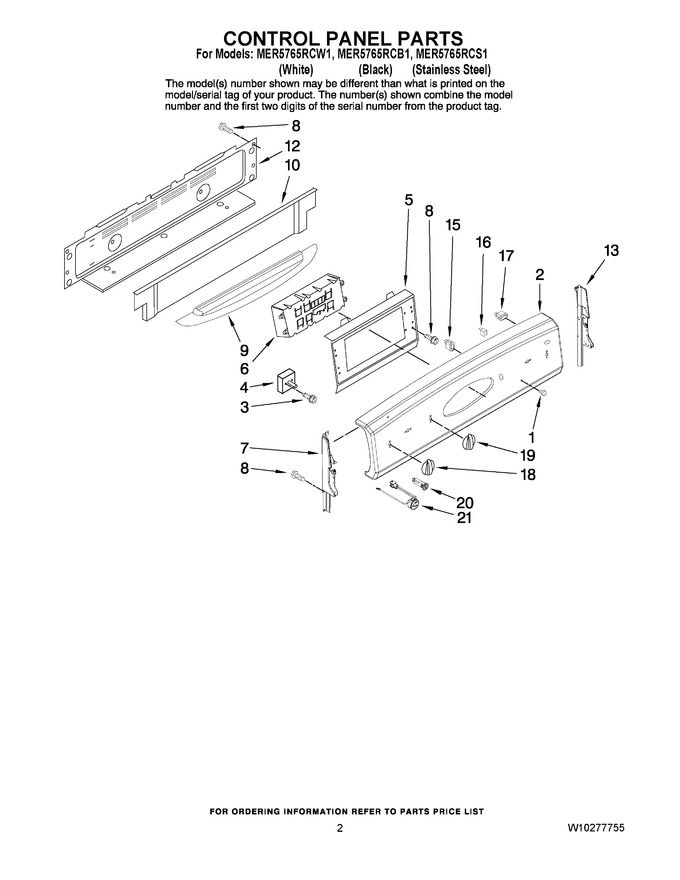 Diagram for MER5765RCW1