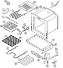 Diagram for 04 - Oven/base