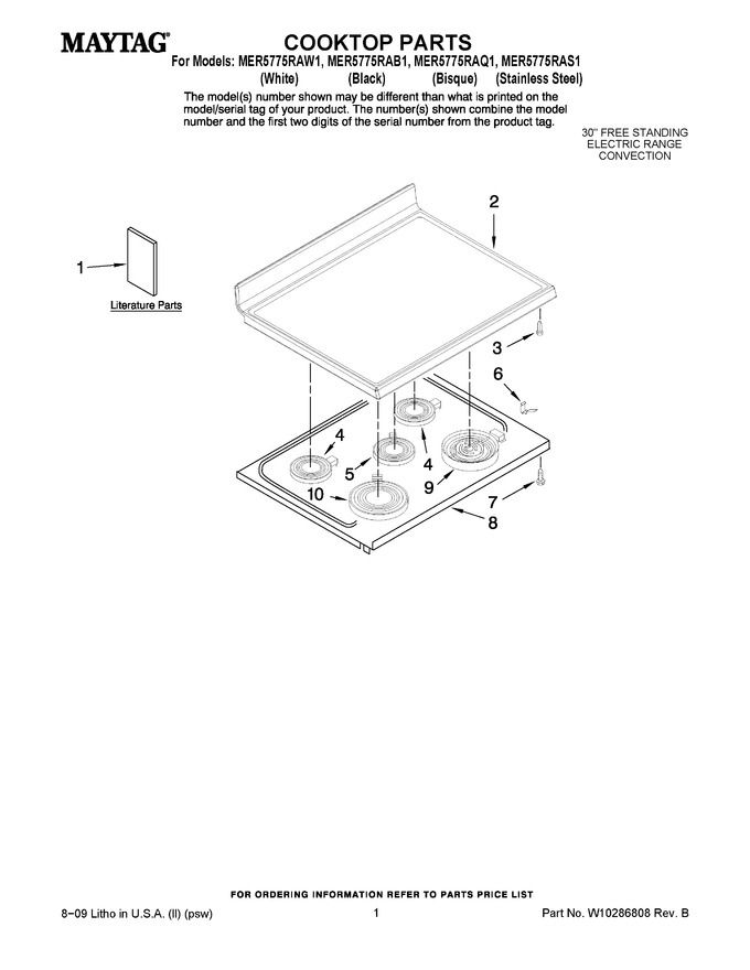 Diagram for MER5775RAS1