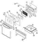 Diagram for 03 - Door/drawer (acq, Acw)